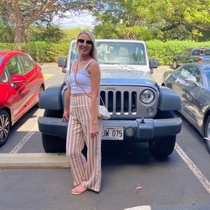 Billabong wide leg cotton pants